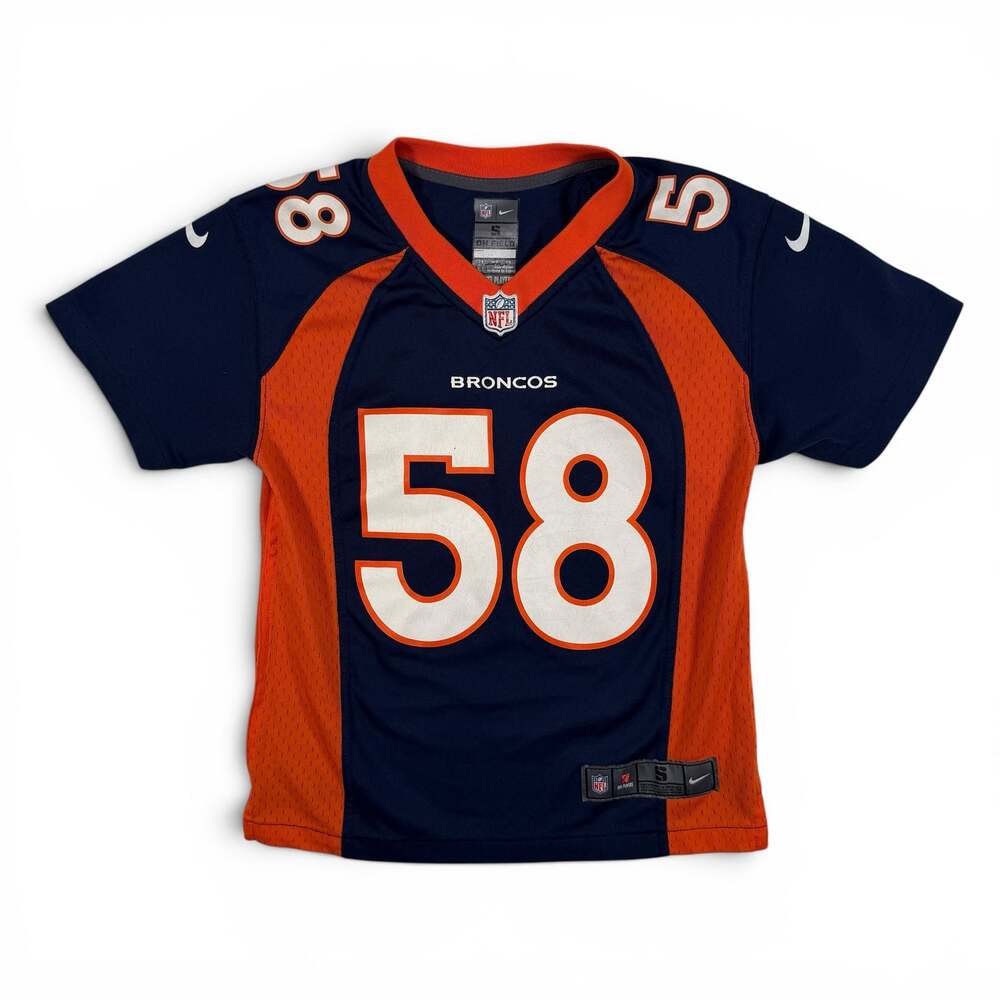 Nike Denver Broncos Youth Size S Von Miller 58 Jersey